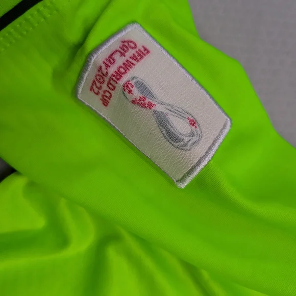 Adidas Neon Green Soccer Jersey